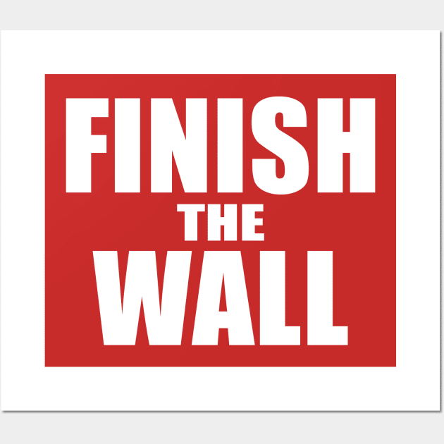 Finish The Wall Wall Art by Etopix